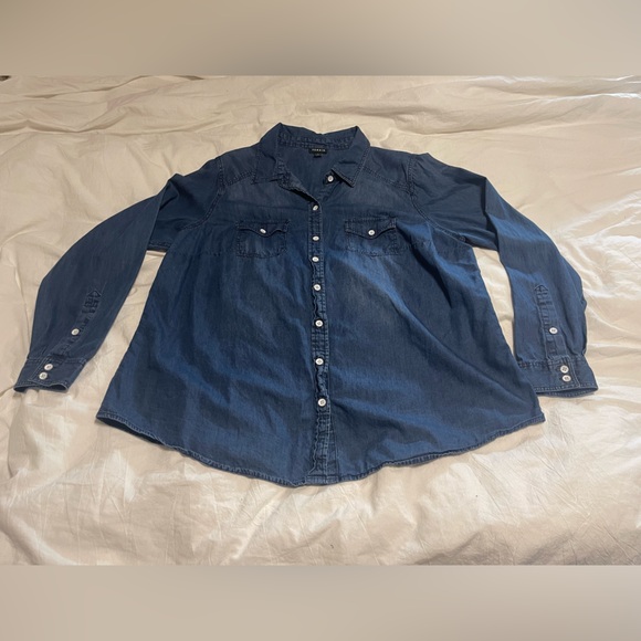 Torrid Button Up Shirt - Picture 1 of 5